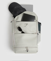 Sleek Backpack - Stone Grey