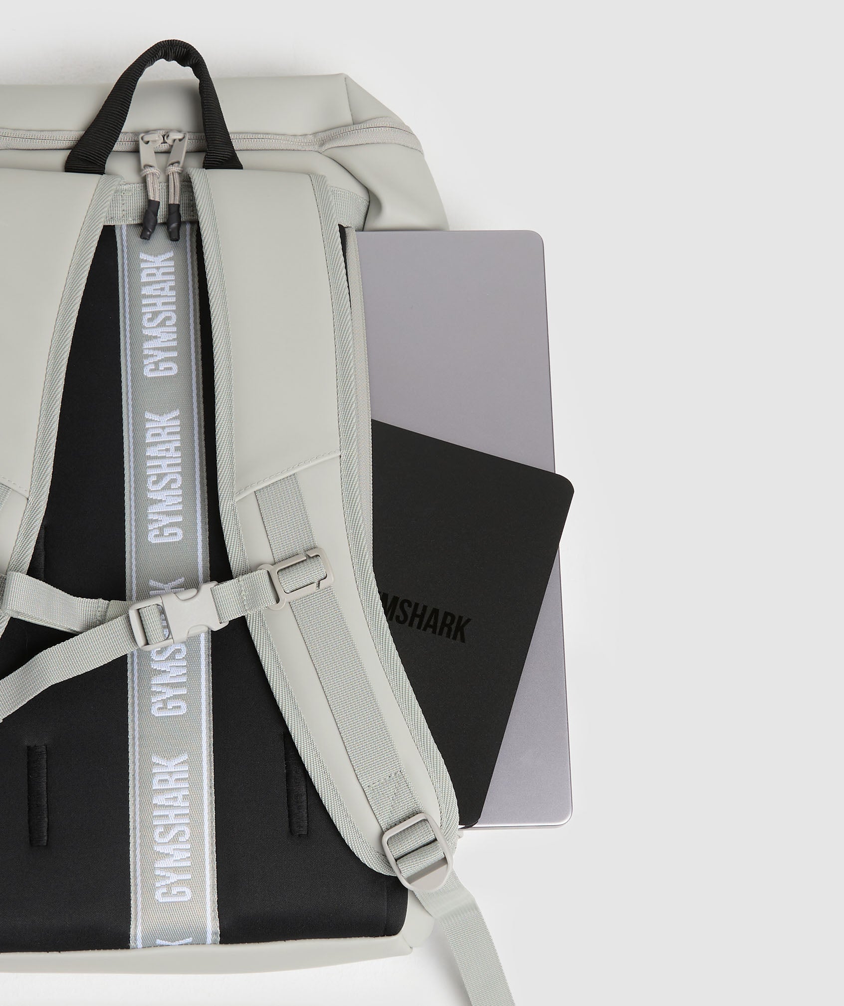 Sleek Backpack - Stone Grey