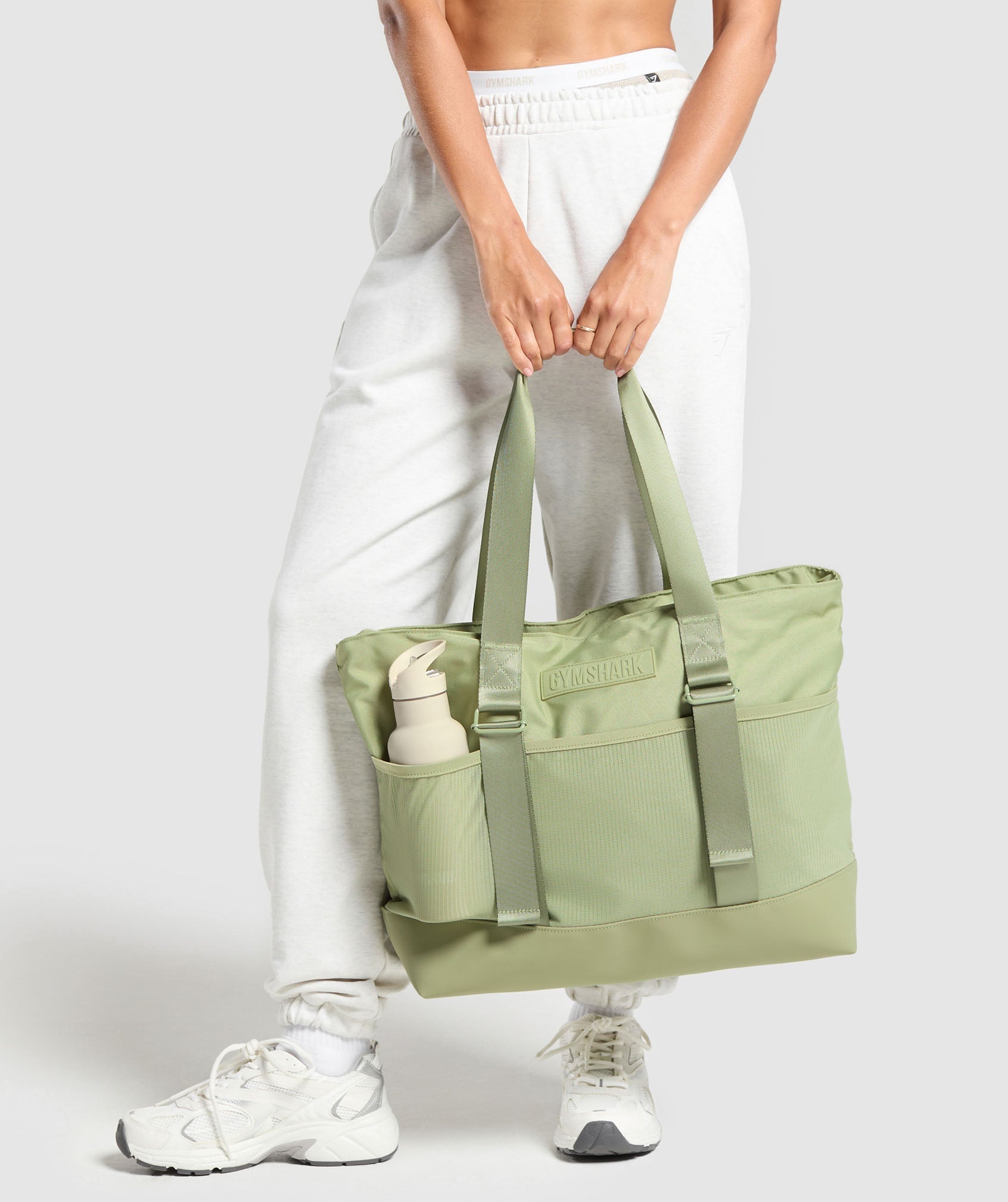 Everyday Tote - Natural Sage Green