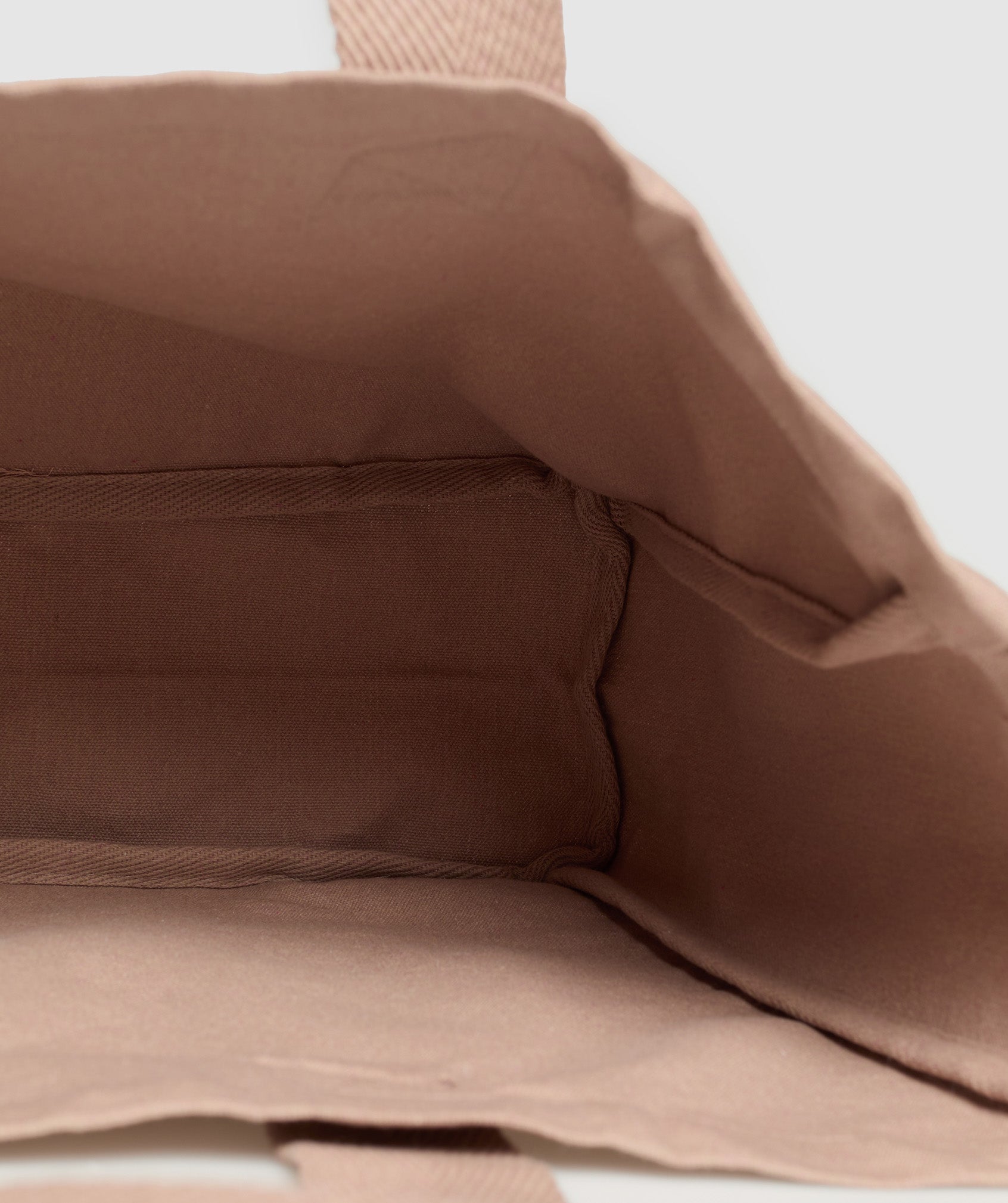 Script Oversized Tote - Muted Pink