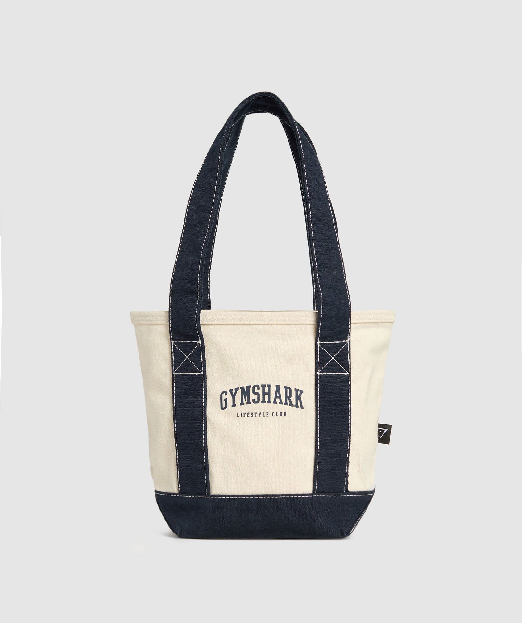 Collegiate Mini Tote - Oat White/Heavy Blue