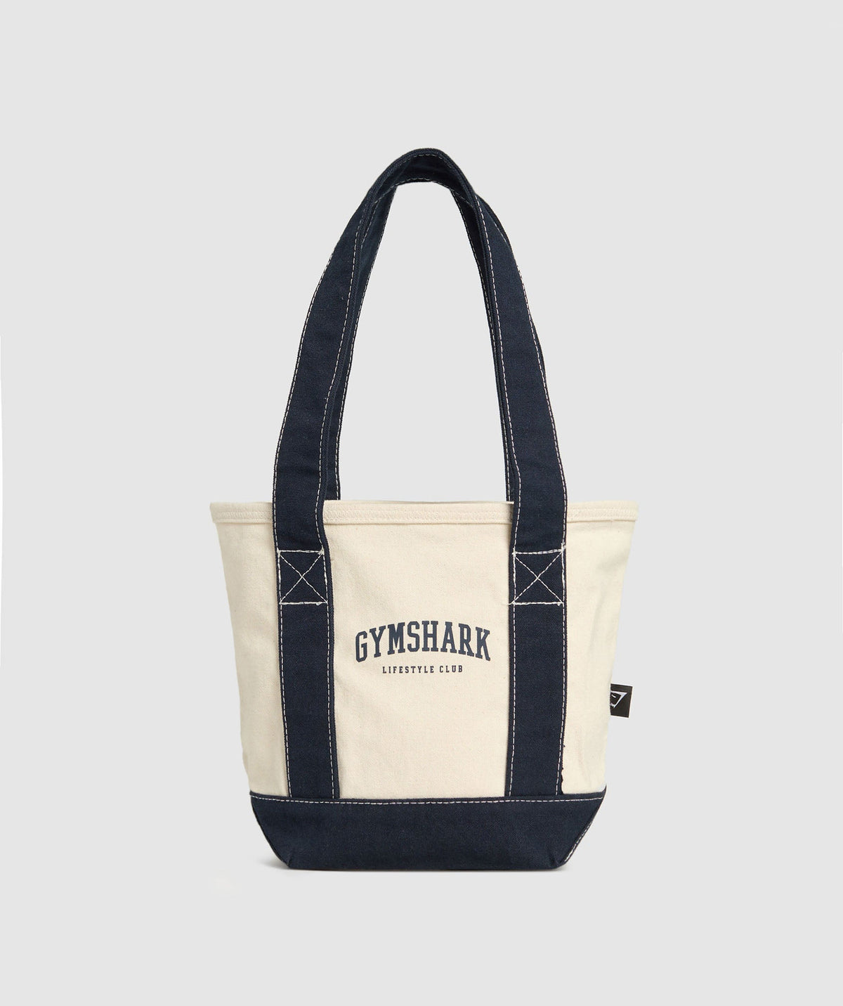 Collegiate Mini Tote - Oat White/Heavy Blue