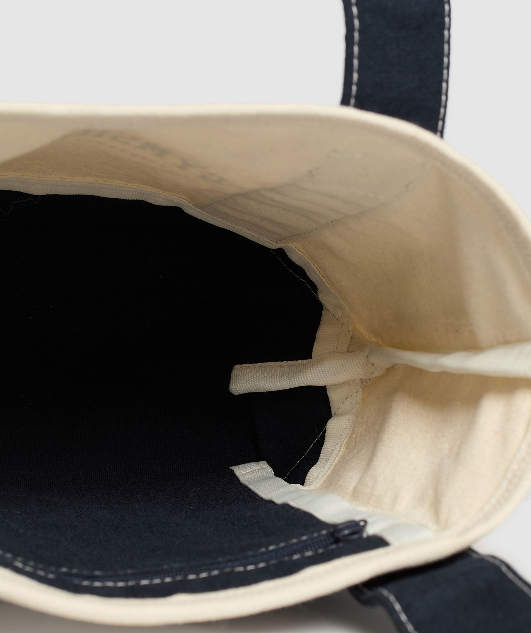 Collegiate Mini Tote - Oat White/Heavy Blue