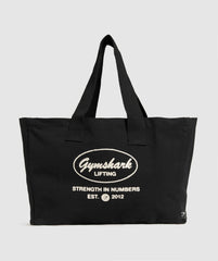 Old School Lifting Tote - Black