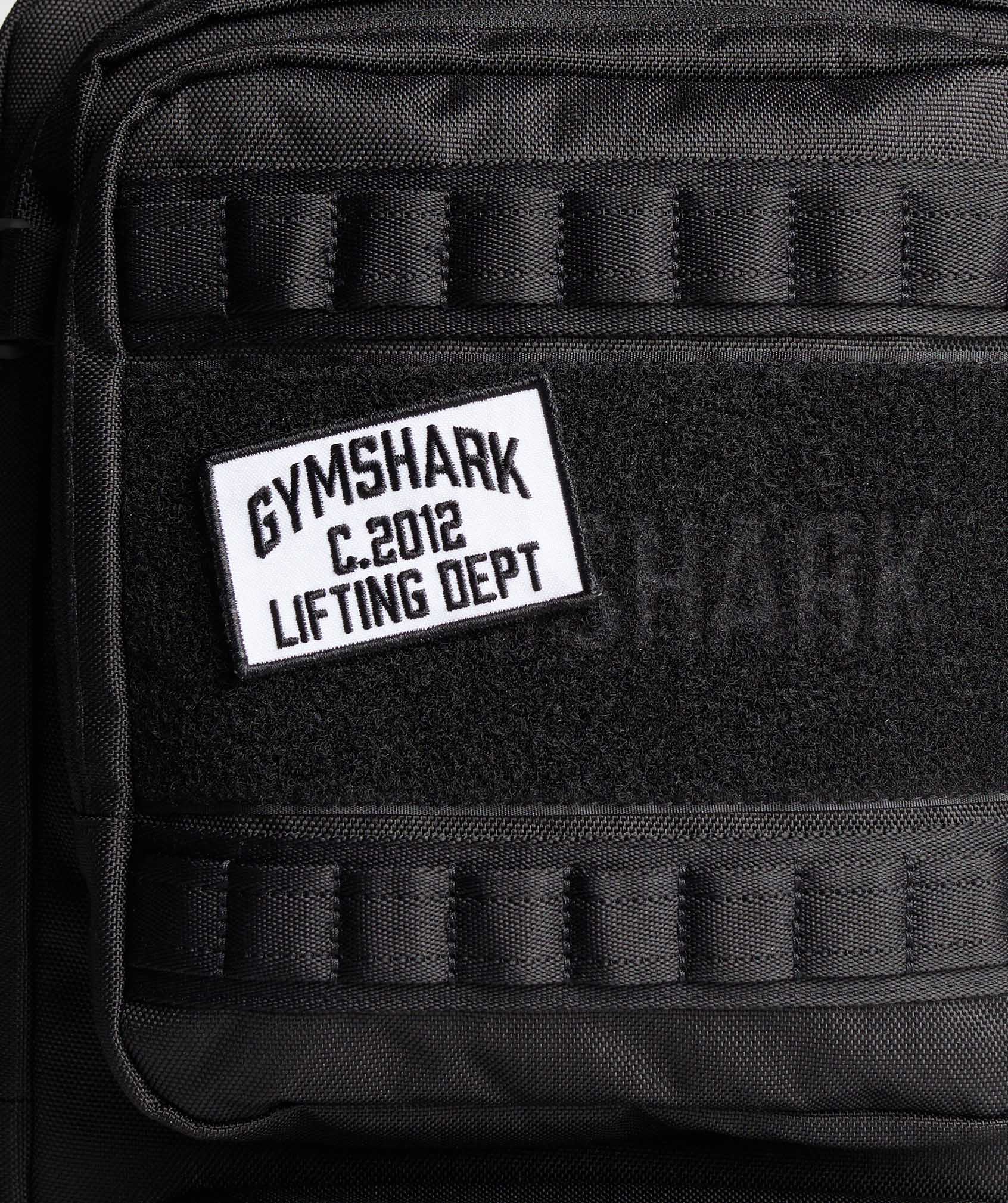Lifting Dept Velcro Patch - White