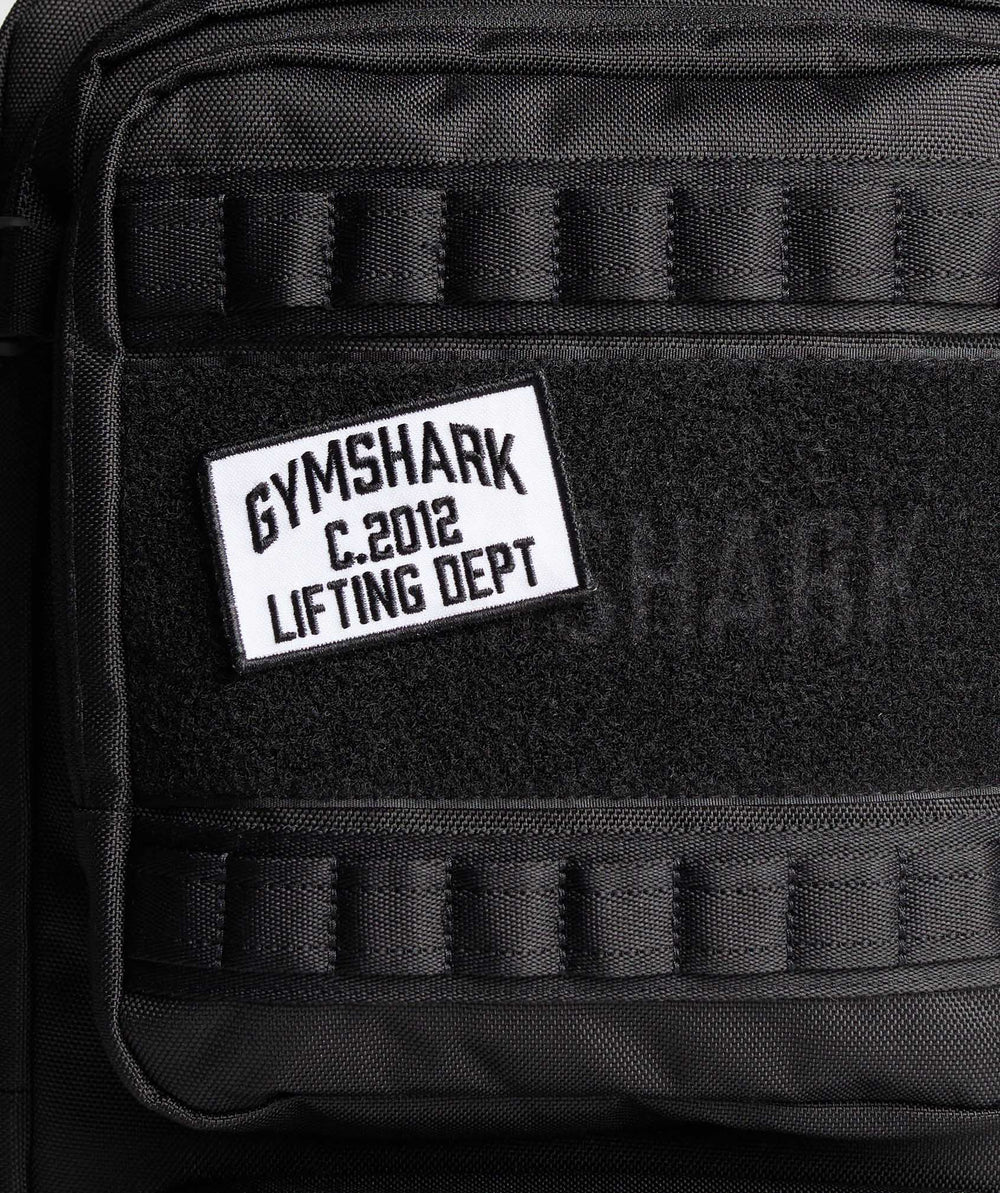 Lifting Dept Velcro Patch - White