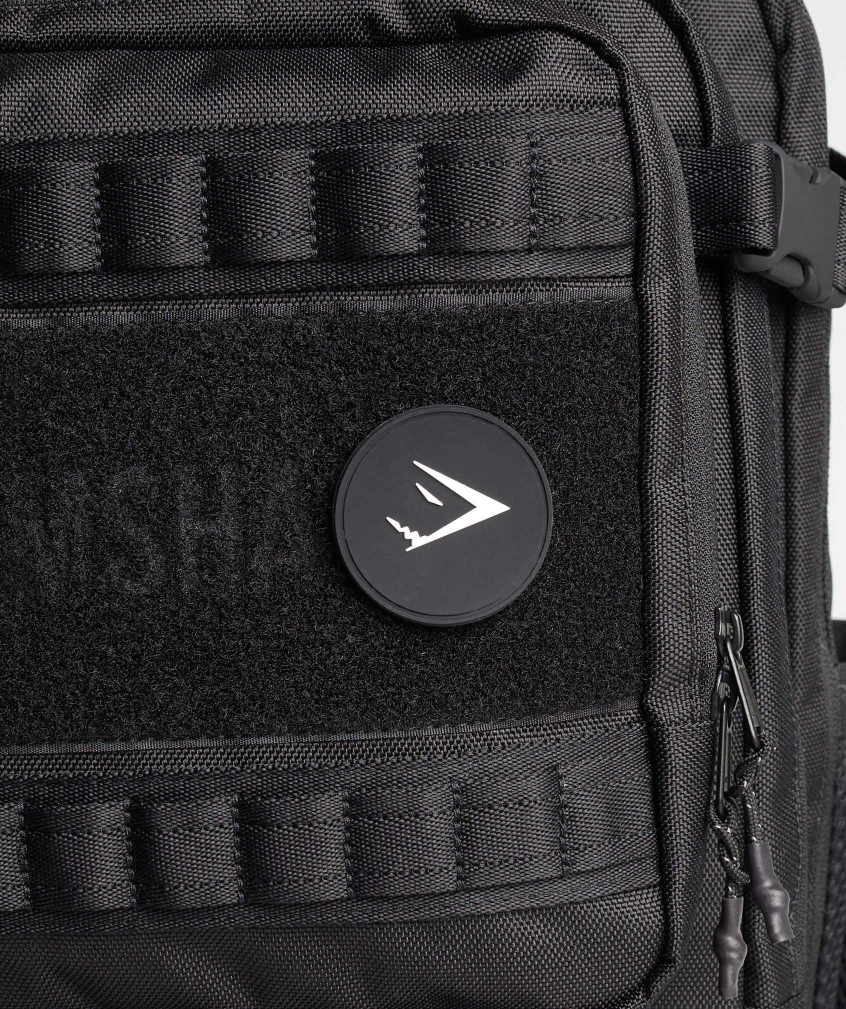 Sharkhead Velcro Patch - Black