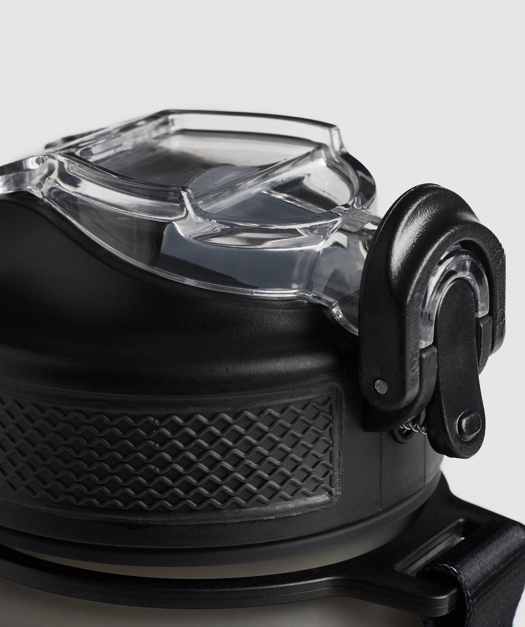 Sports Bottle With Straw - Asphalt Grey
