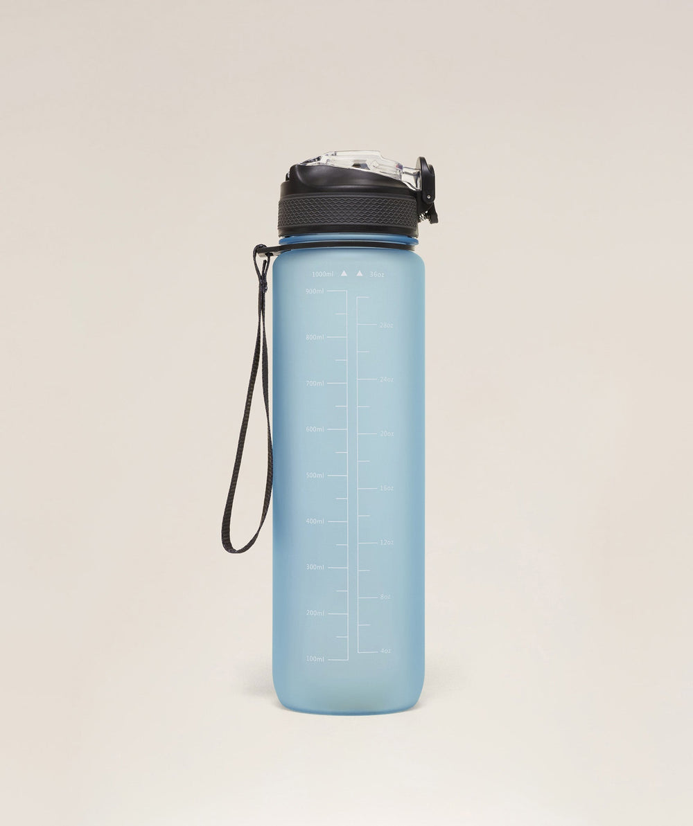 Sports Bottle With Straw - Bench Blue
