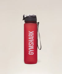 Sports Bottle With Straw - Athletic Burgundy