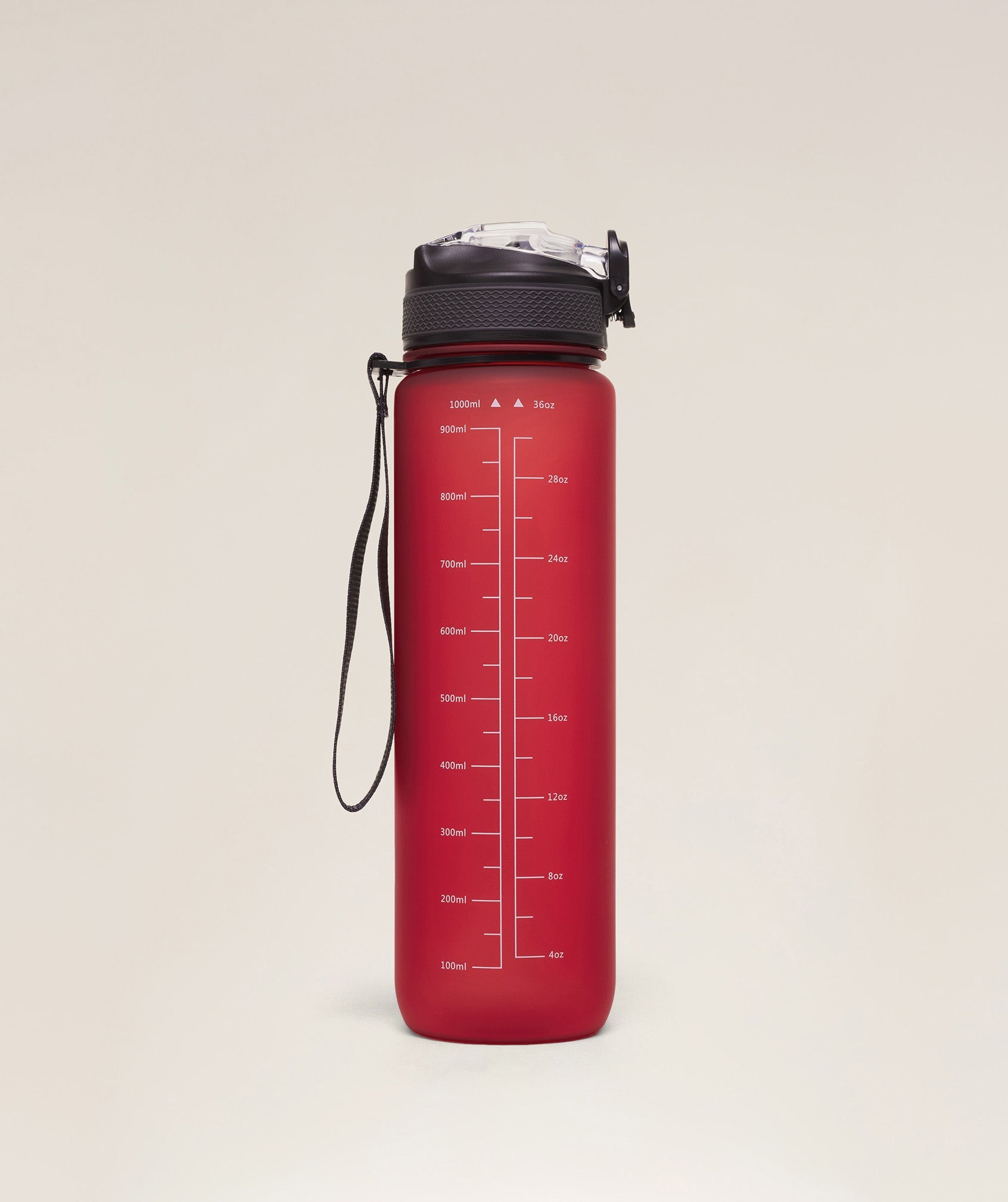 Sports Bottle With Straw - Athletic Burgundy