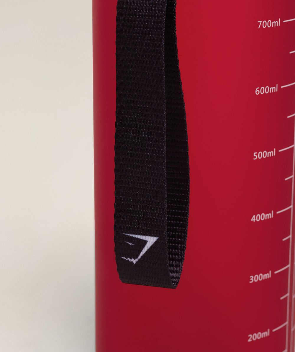 Sports Bottle With Straw - Athletic Burgundy