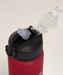 Sports Bottle With Straw - Athletic Burgundy