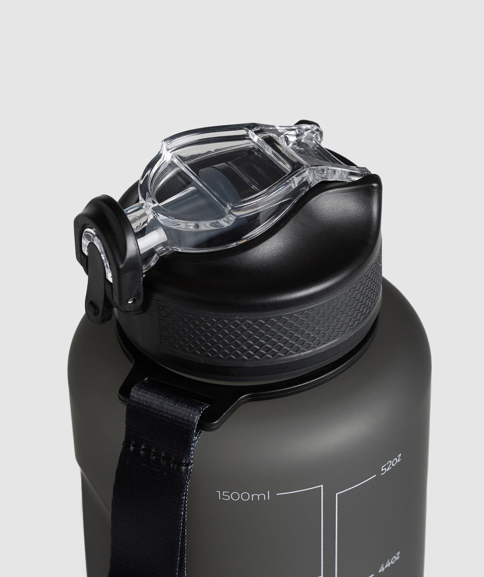 Jug Bottle With Straw - Asphalt Grey