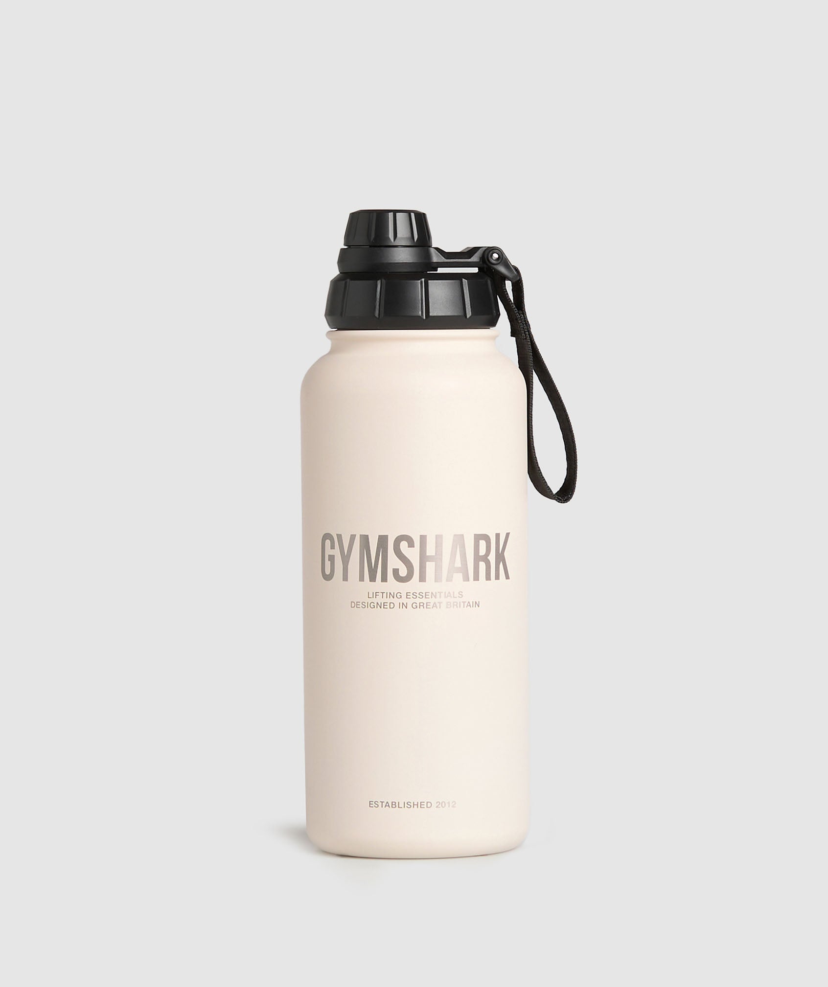 Metal Insulated Bottle 1L - Oat White
