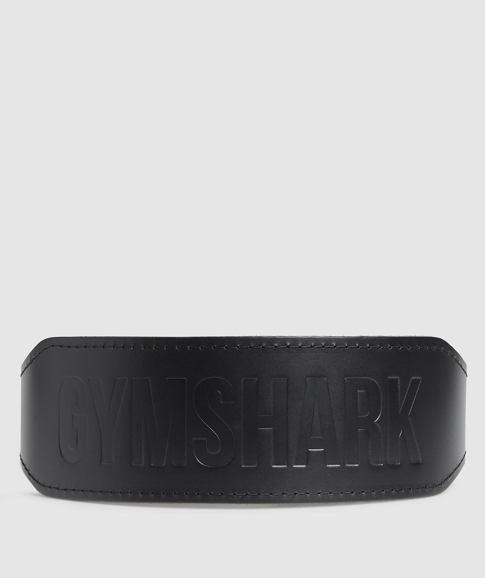 Tapered Double Prong Lifting Belt - Black