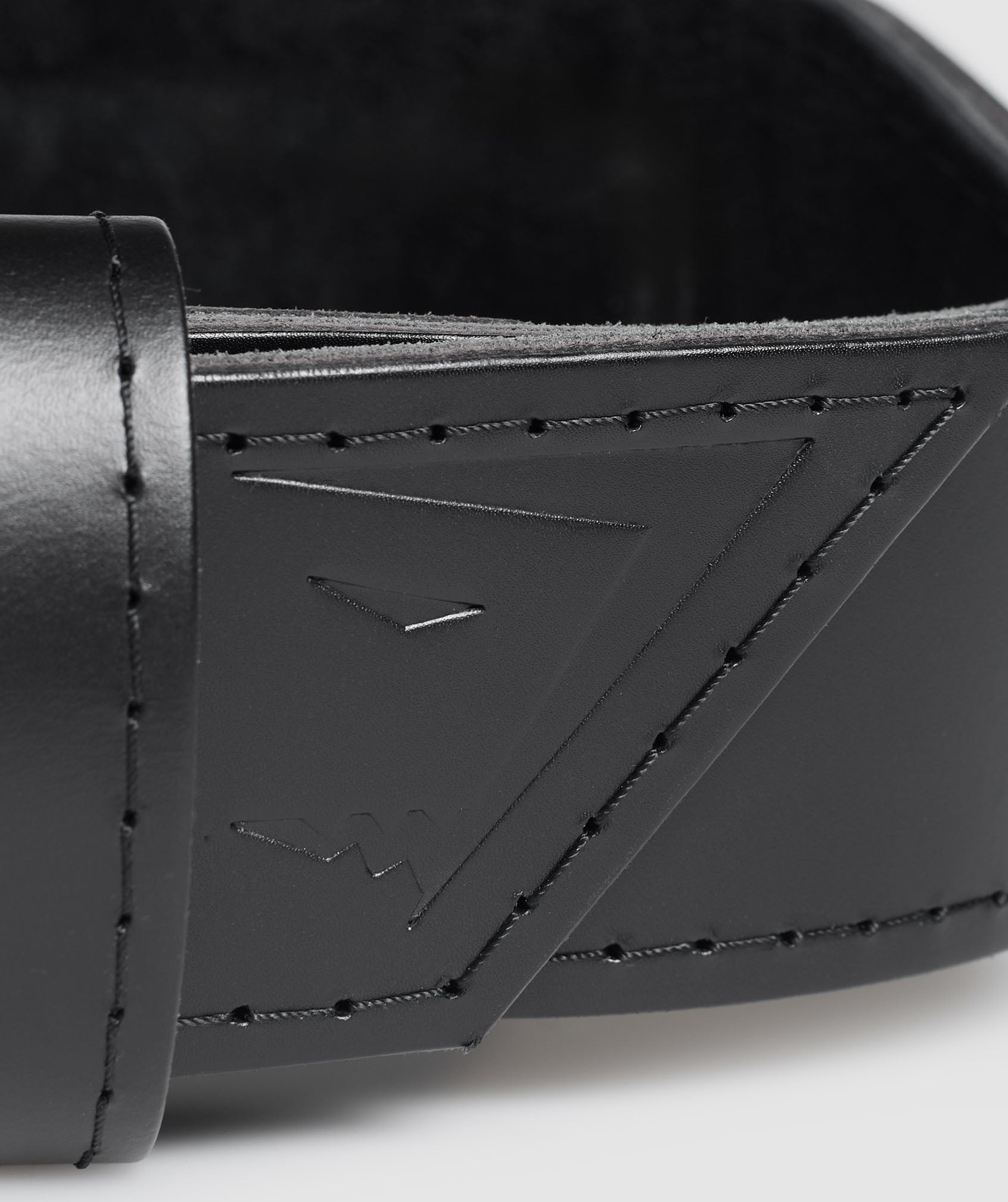 Tapered Double Prong Lifting Belt - Black