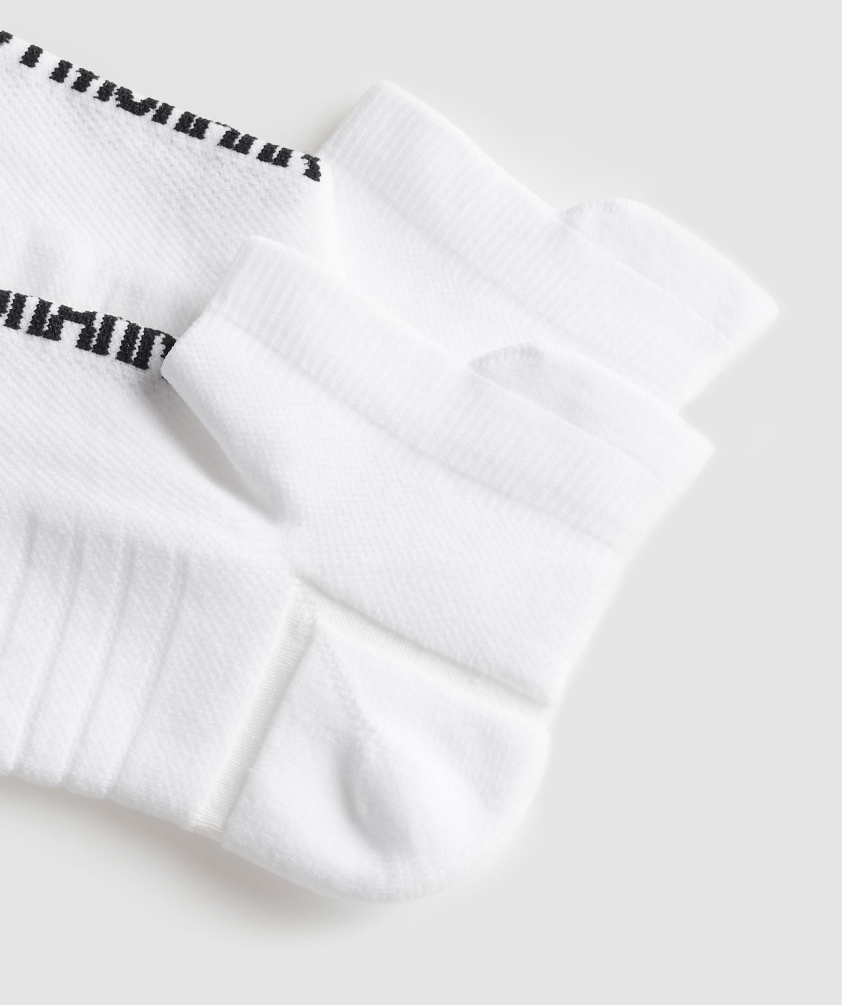 Tab Running Socks - White