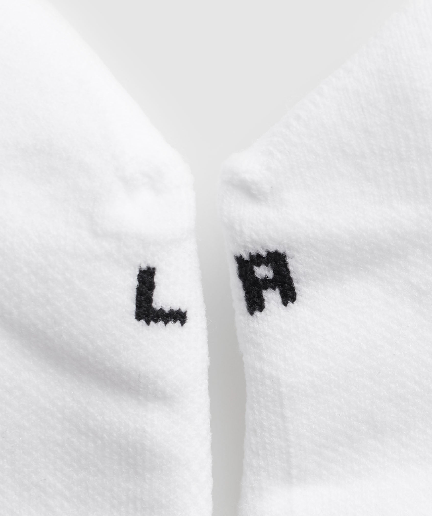 Tab Running Socks - White