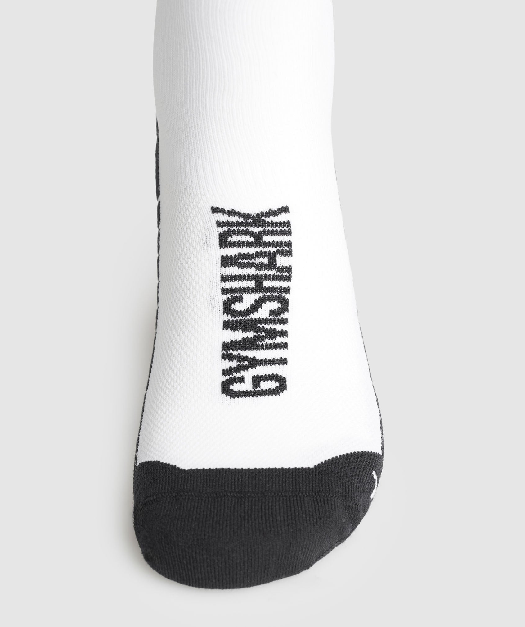 Crew Running Socks - White/Black