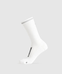 Crew Running Socks - White