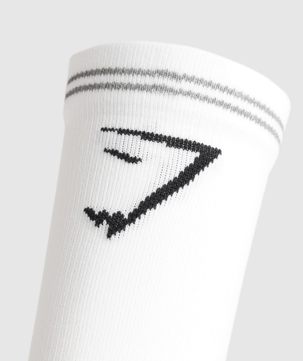 Crew Running Socks - White
