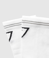 Crew Running Socks - White