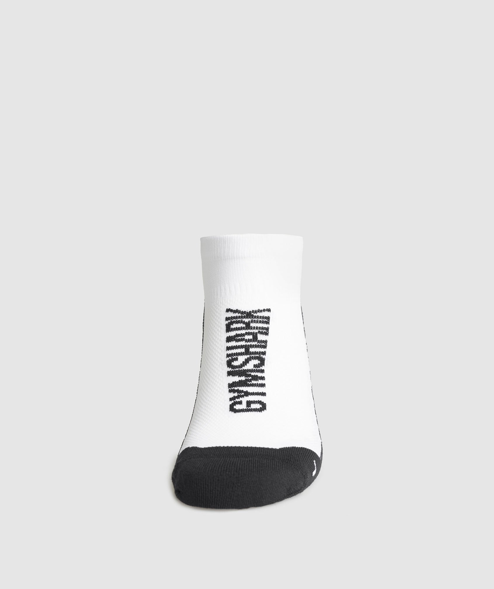 Tab Running Socks - White/Black