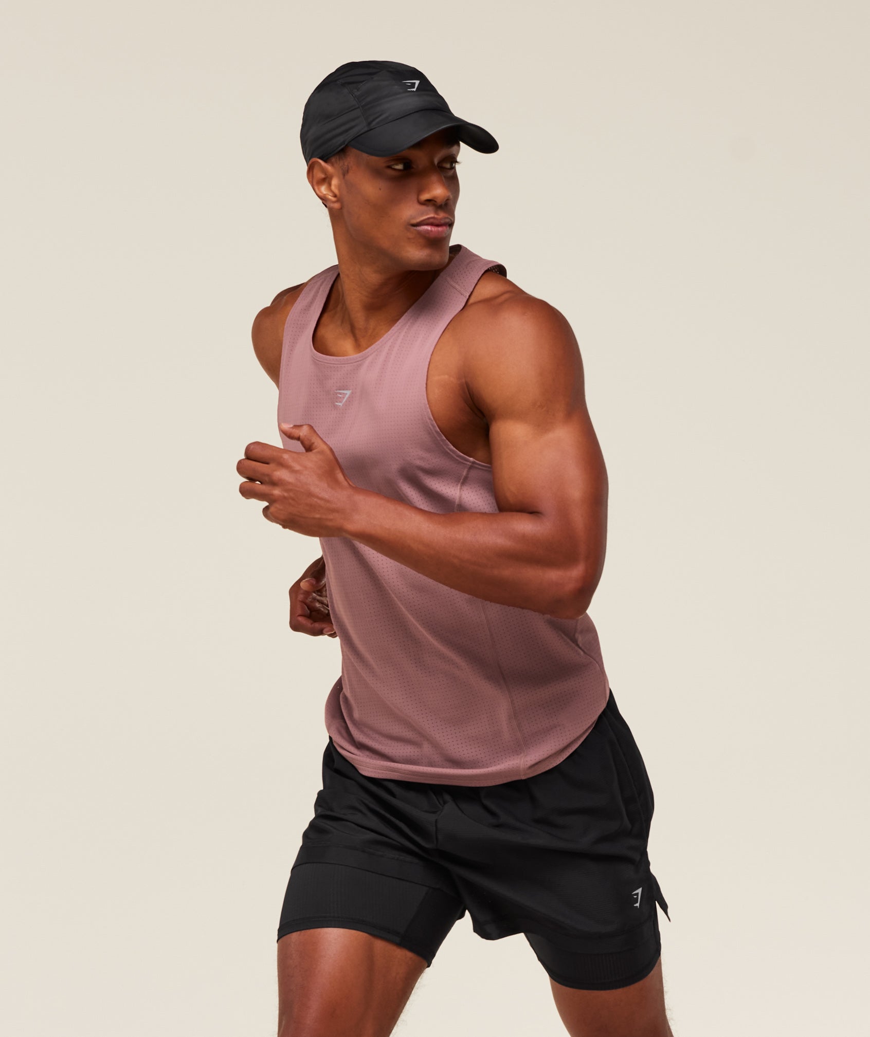 Running Cap - Black