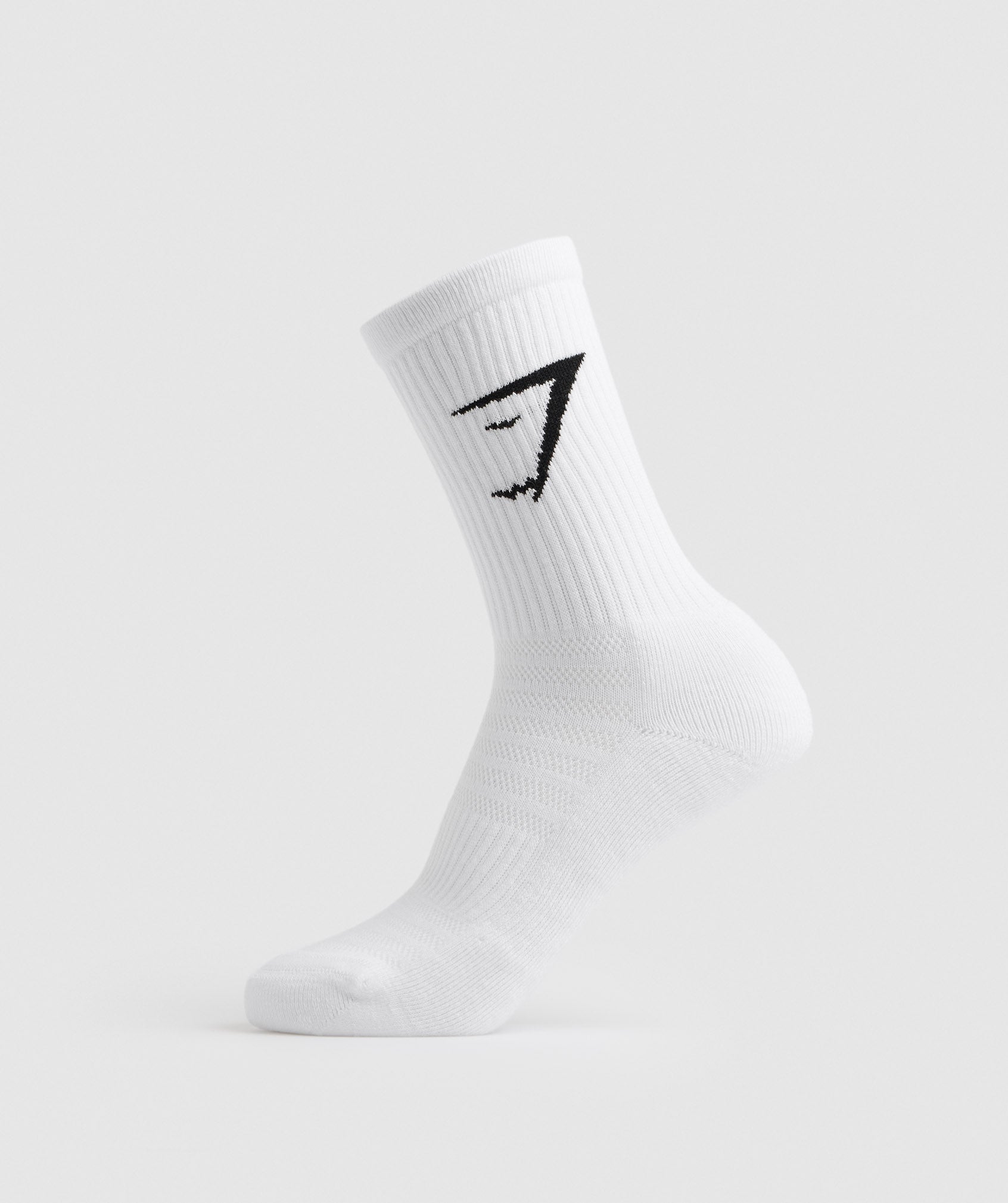 Crew Socks 3pk - White