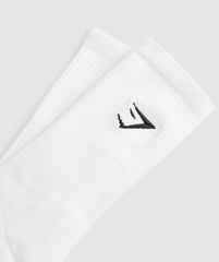 Premium Sharkhead Crew Single - White