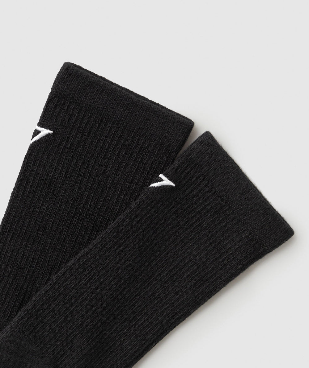 Studio Crew Socks - Black