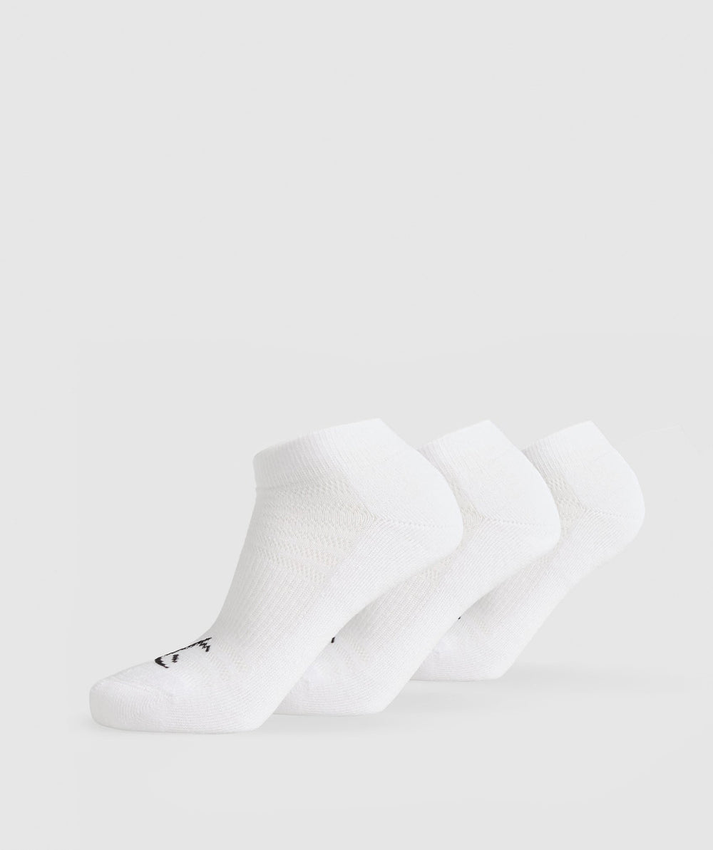 Trainer Socks 3pk - White