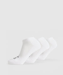 Trainer Socks 3pk - White