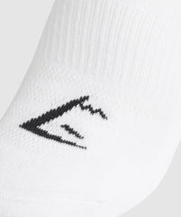 Trainer Socks 3pk - White