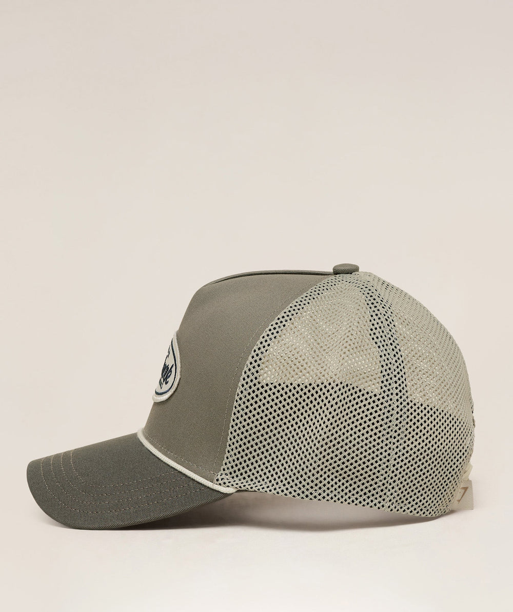 Trucker Cap - Linen Brown/Camo Brown/Pebble Grey