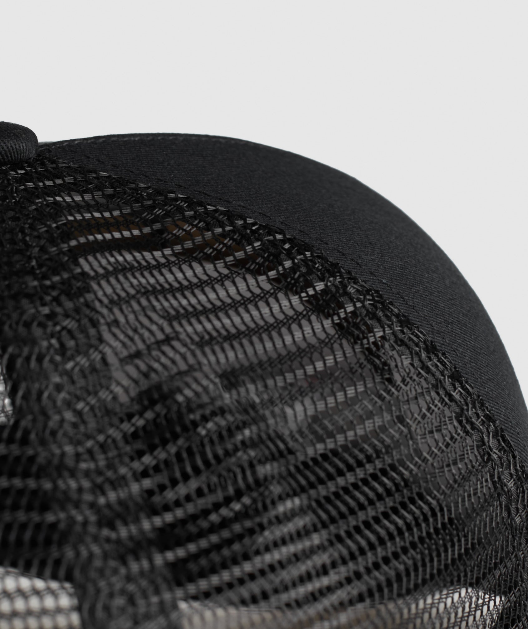 Wordmark Trucker Cap - Black