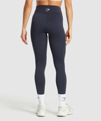 Training Leggings - Heavy Blue