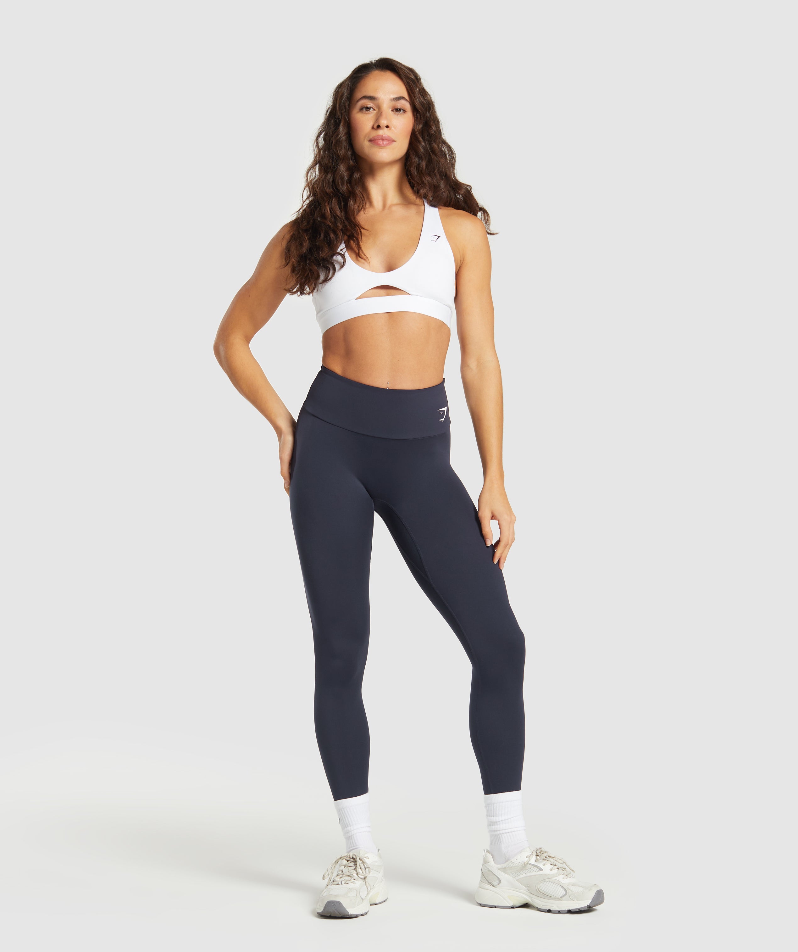Training Leggings - Heavy Blue