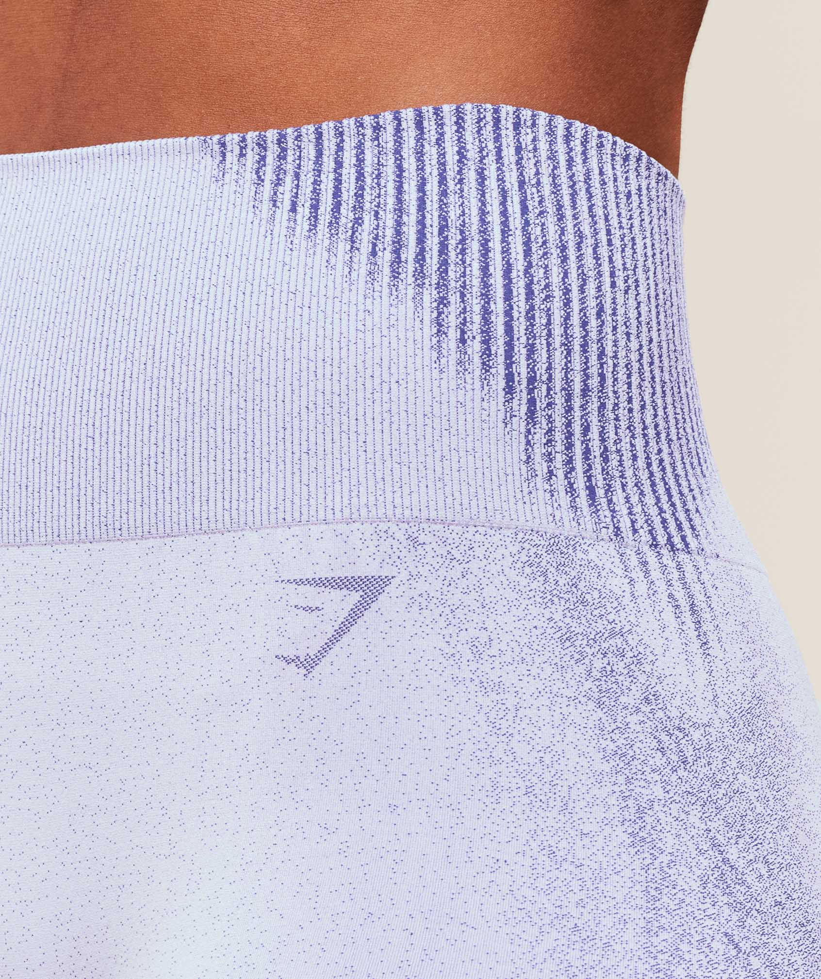 Diffuse Seamless Leggings - Fresh Lilac/Cobalt Purple