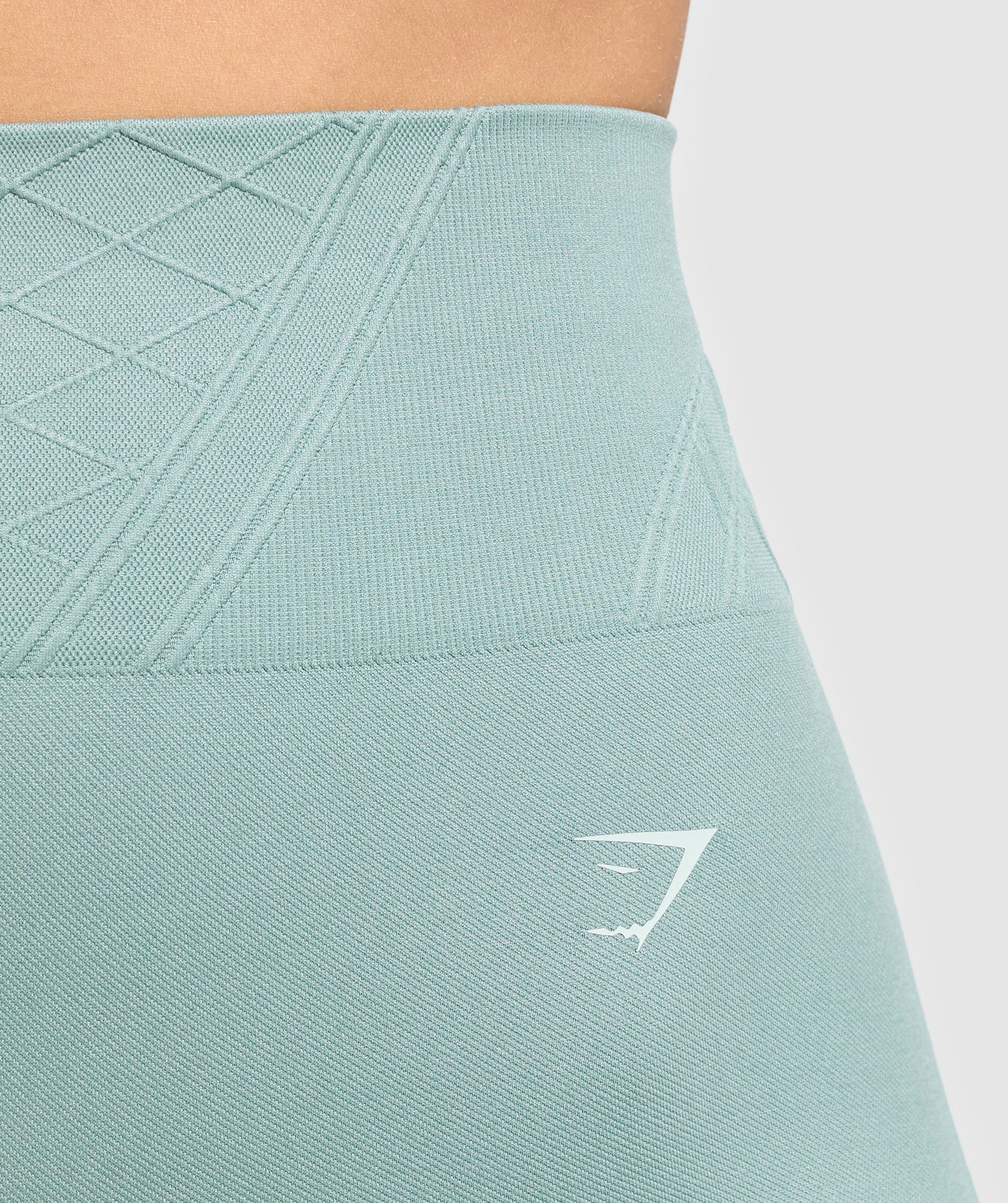 Corset Seamless Leggings - Celeste Blue