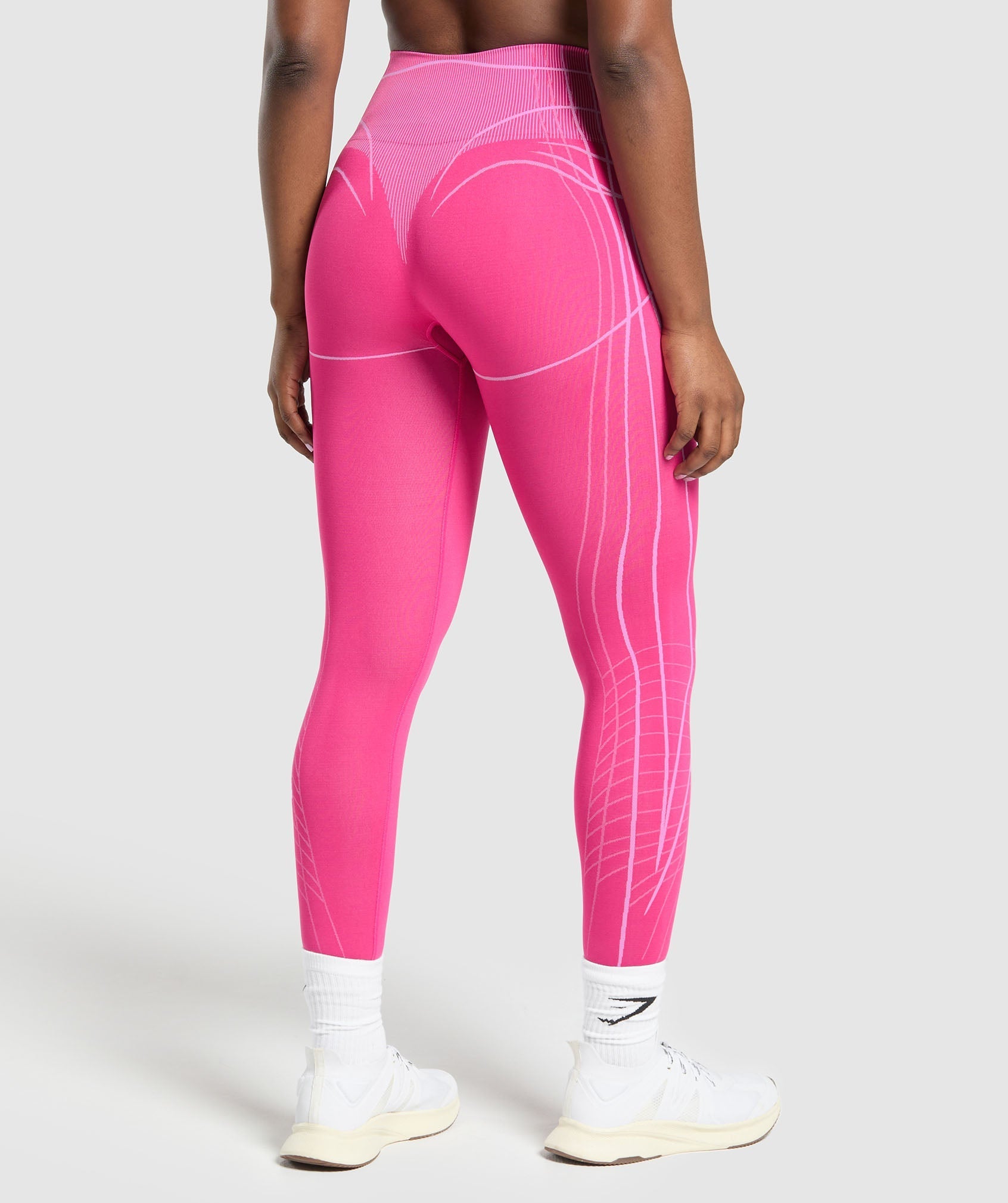 Apex Seamless Leggings - Valley Pink/Sour Pink