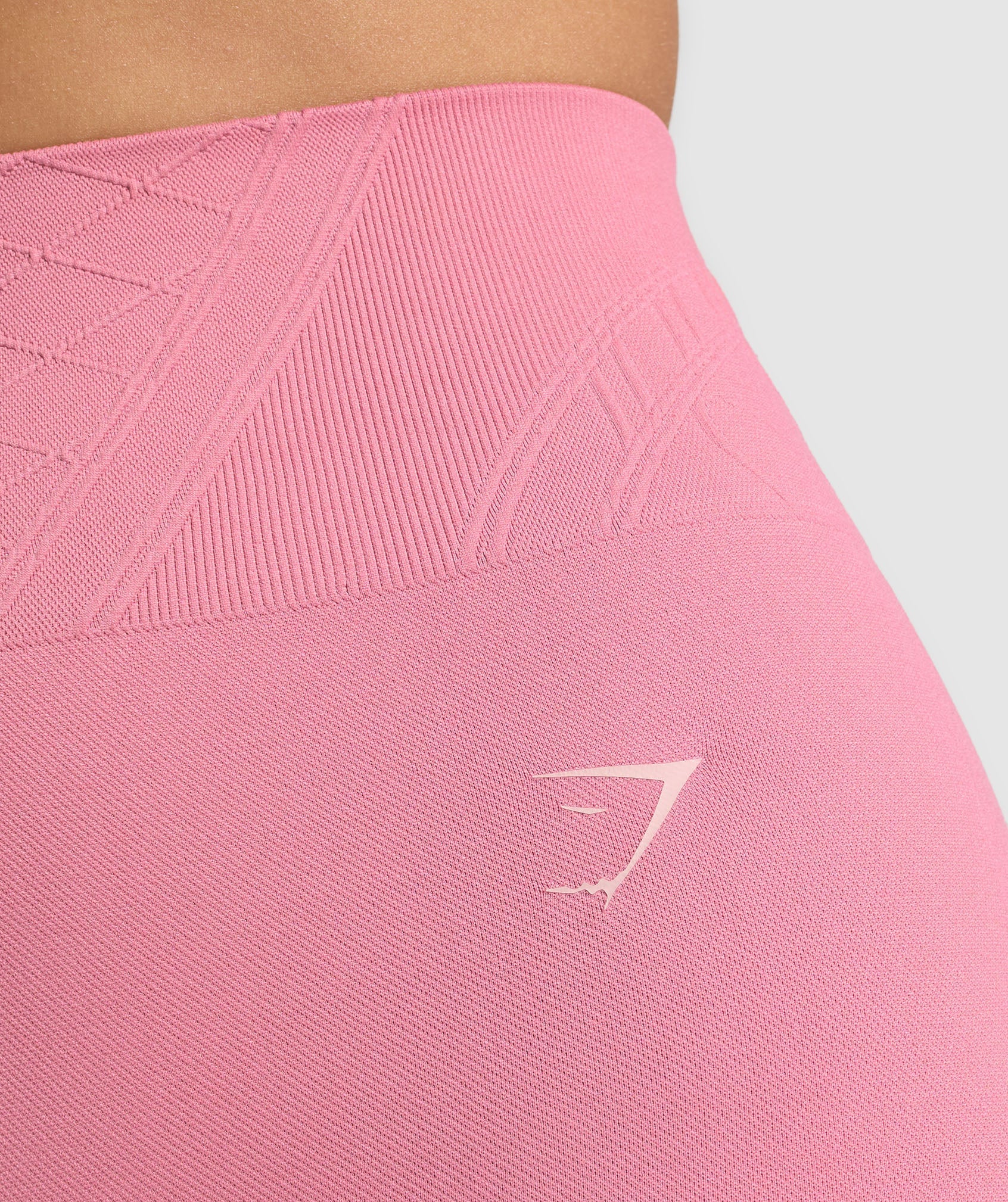 Corset Seamless Leggings - Sunset Pink