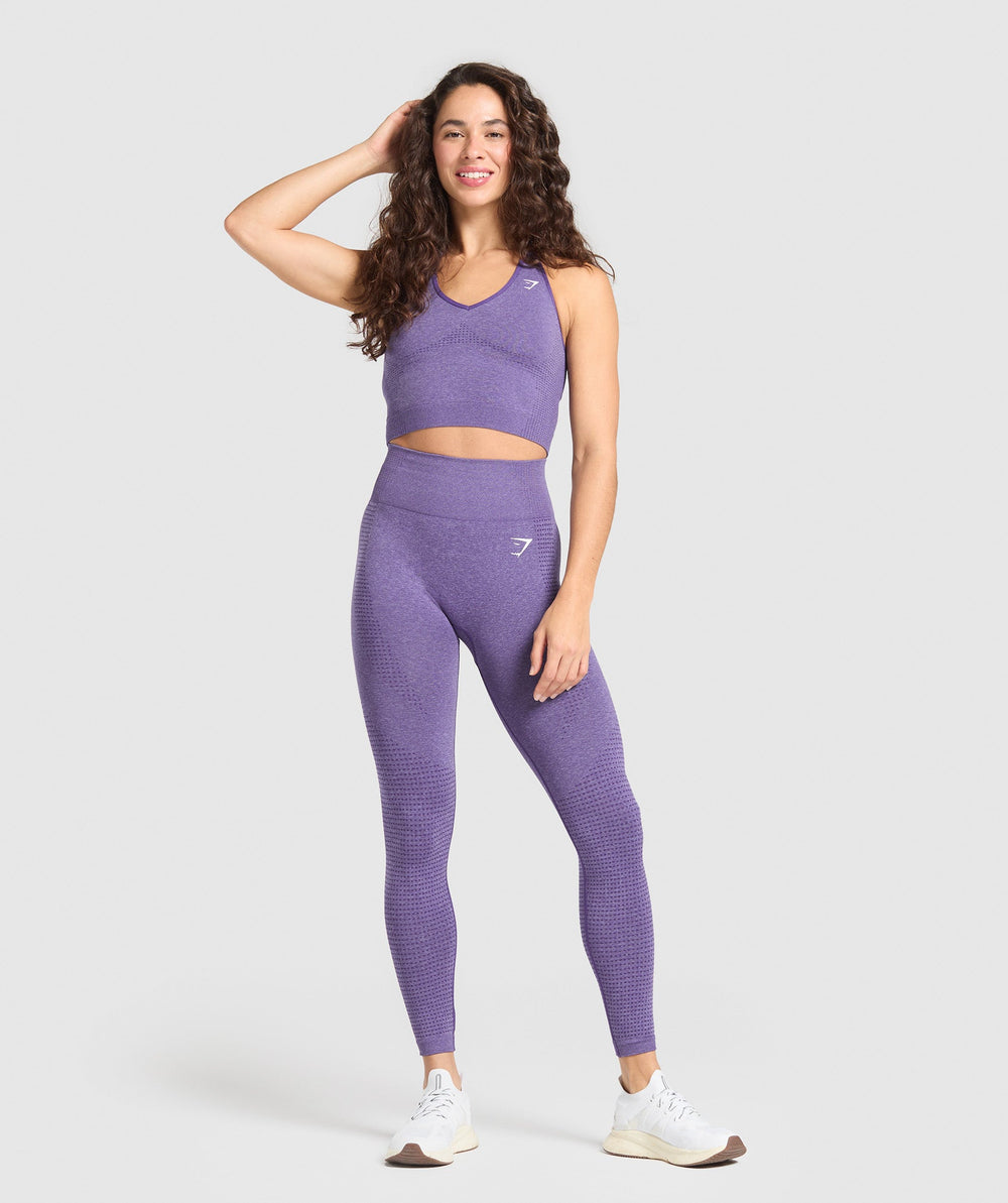 Vital Leggings - Functional Purple Marl