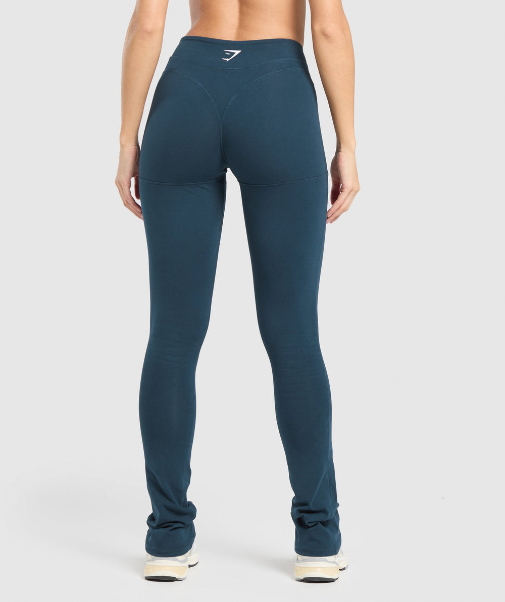 Heavyweight Washed Leggings - Heavy Blue