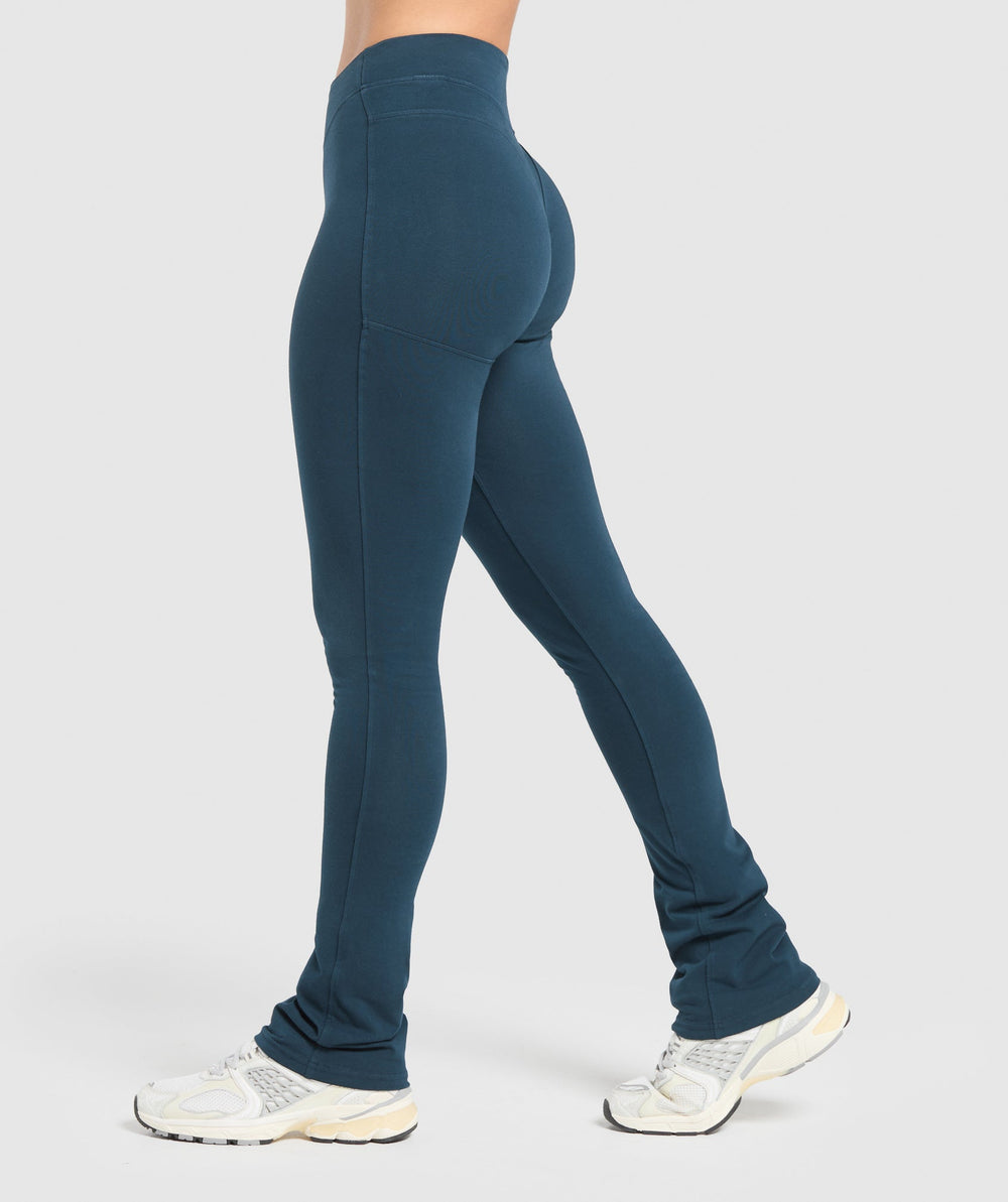 Heavyweight Washed Leggings - Heavy Blue