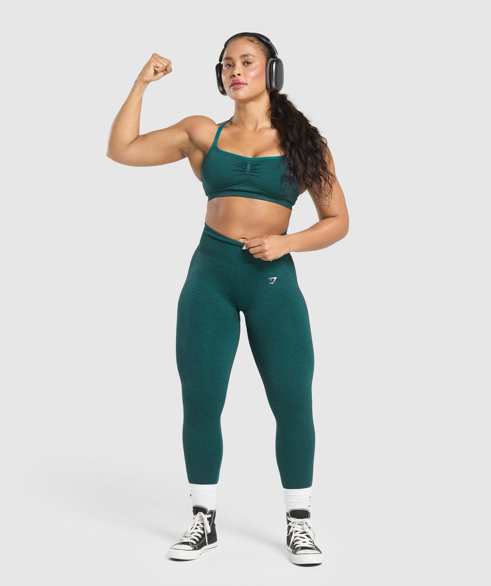 Lift Seamless Leggings - Functional Teal/Black Marl