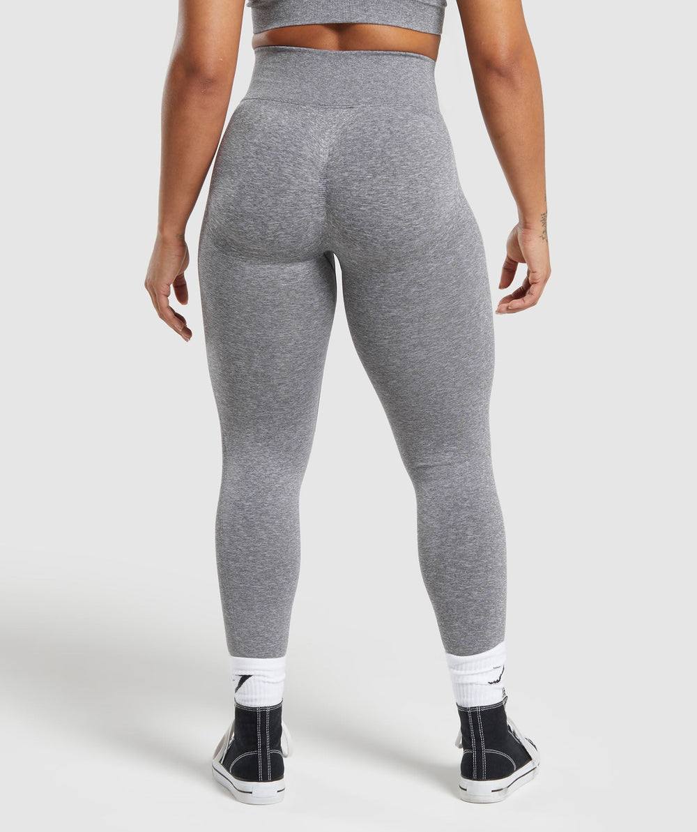 Lift Seamless Leggings - Brushed Grey/White Marl