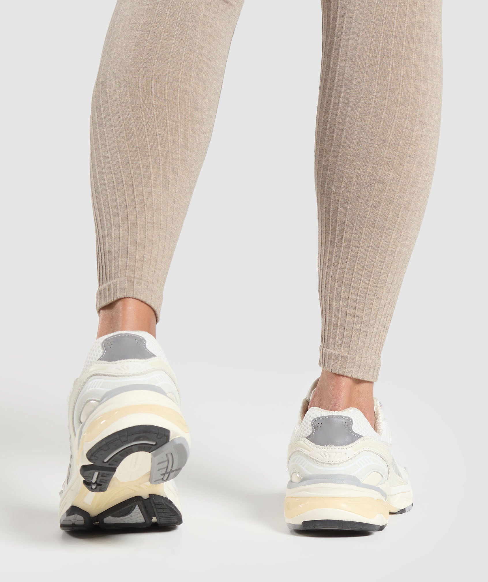 Luxe Seamless Leggings - Pebble Brown Marl