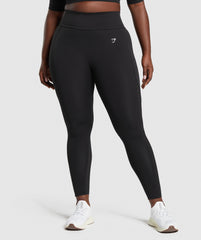 Everyday Mesh Legging - Black